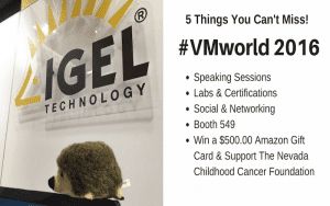 5 Things You Can’t Miss at VMworld 2016