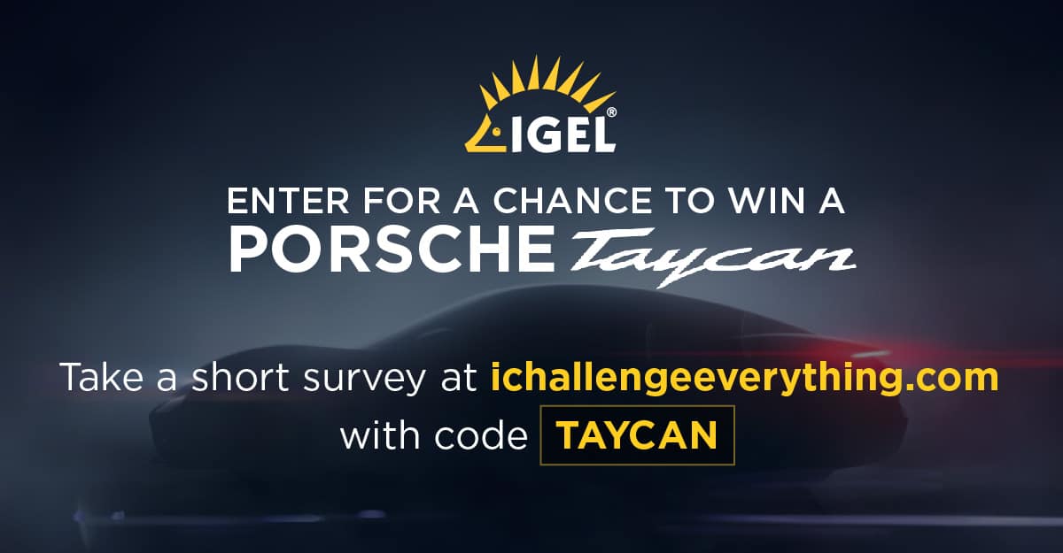 IGEL’s 2019 Sweepstakes will have an Electrifying Finish!