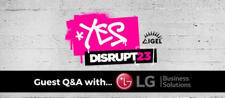 DISRUPT23 Sponsor Q&A Interview: LG Business Solutions