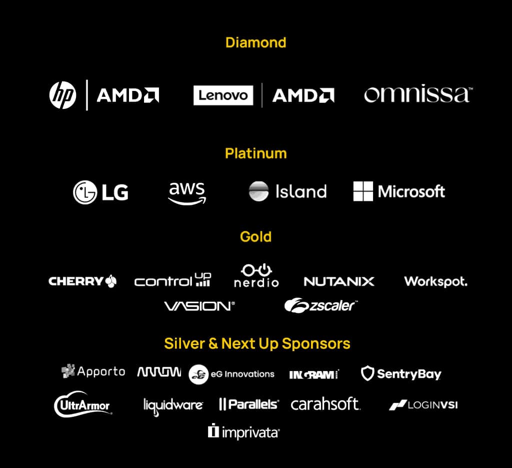 sponsors cybersecurity end user computing conference