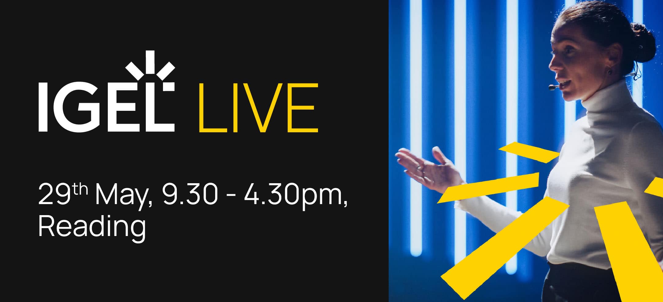 Banner IGEL Live Reading 05.2025